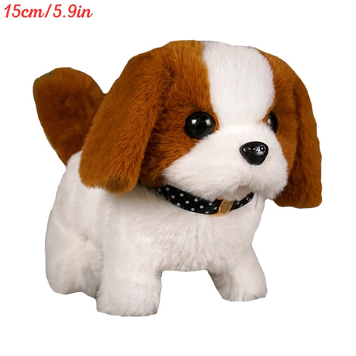 Realistic Electric Simulation Smart Dog Plush Toy Cute Little Puppy