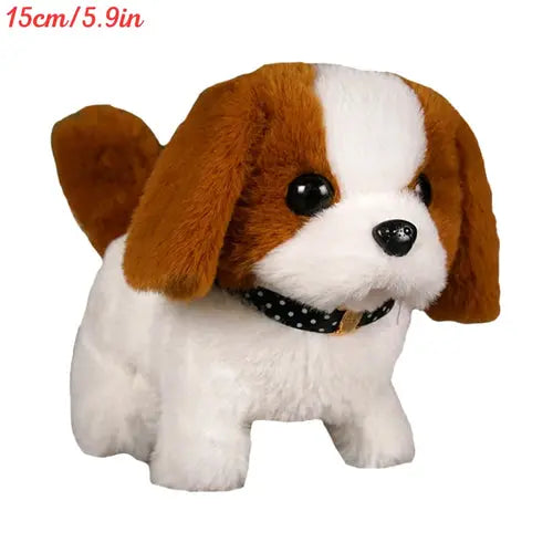 Realistic Electric Simulation Smart Dog Plush Toy Cute Little Puppy AliExpress