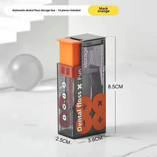 Travel 10-pack portable automatic dental floss box disposable dental AliExpress