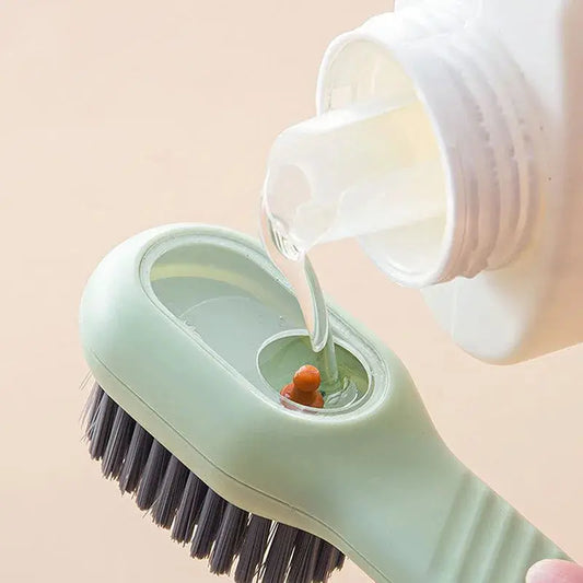 Multifunction Automatic Soap Liquid Adding Shoe Brush Soft-bristled