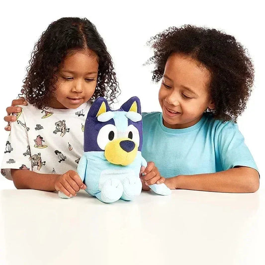 30cm Anime Peripherals Bluey Talking Plus Cute Bluey Dog Family Bingo Dog Music Sound Plush Toy For Children'S Birthday Gift South Bay Evans General Store