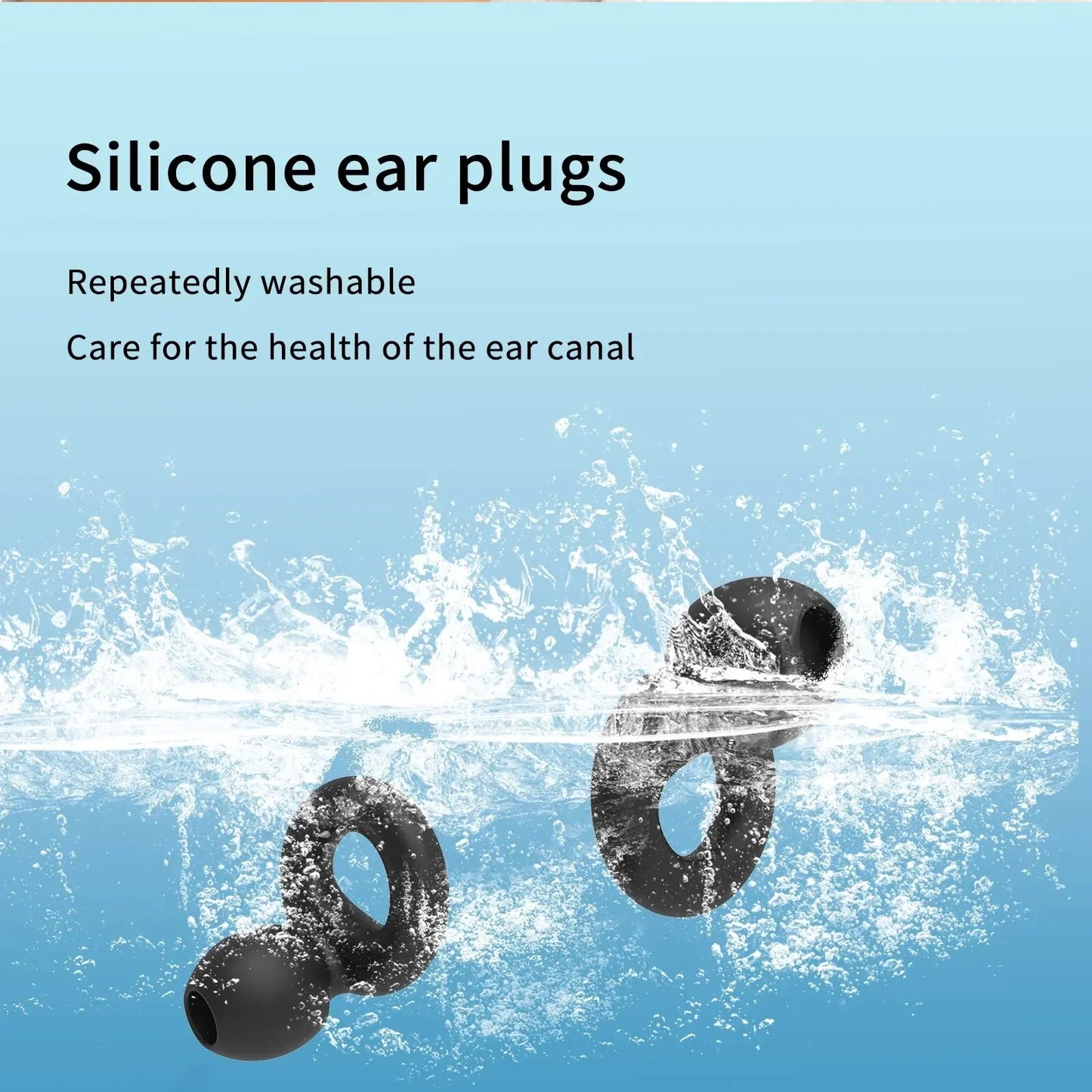 HUAK Quiet Ear Plugs for Noise Reduction – Super Soft, Reusable
