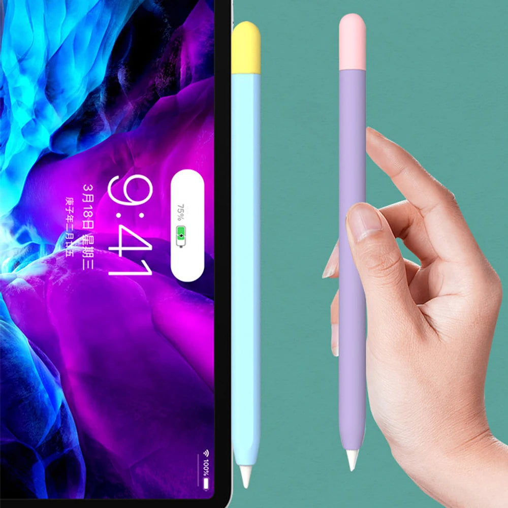 For Apple Pencil 2 1 Gen Stylus Pen Case Soft Silicone Ultra Thin