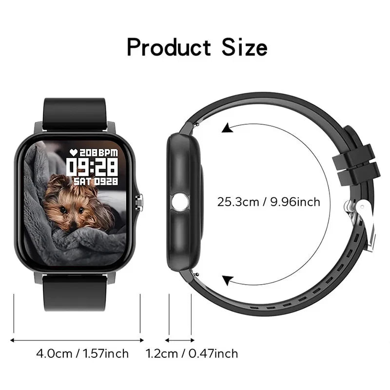 New SmartWatch 1.83" Big Color Screen Full Touch Custom Dial Smart
