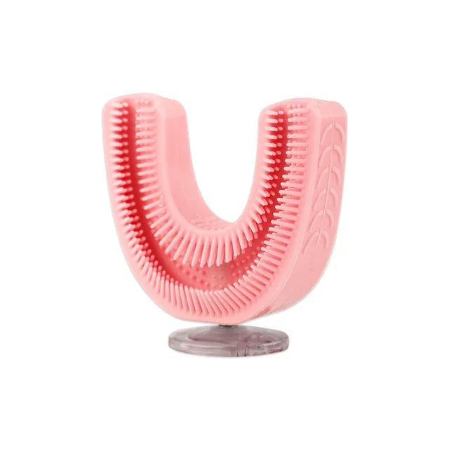 Electric U-shaped Toothbrush Children Sonic Toothbrush 360 Degrees Smart Dental Tooth Brush Teeth Whitening for Waterproof Kids