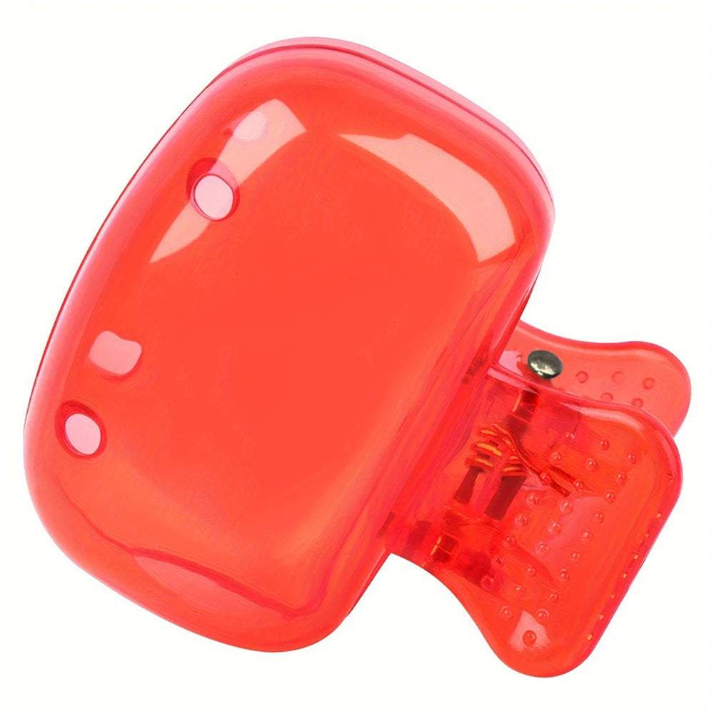 Travel Toothbrush Head Covers Toothbrush Protector Cap Brush Pod Case Protective Portable Plastic Clip For Household Travel Stone's Store