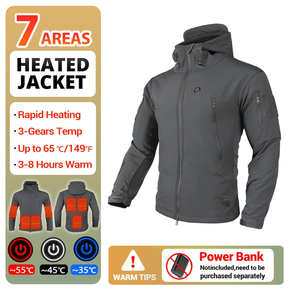 Stay Warm, Hunt Longer – Ultimate Heated Hunting Jacket HEROBIKER Official Store