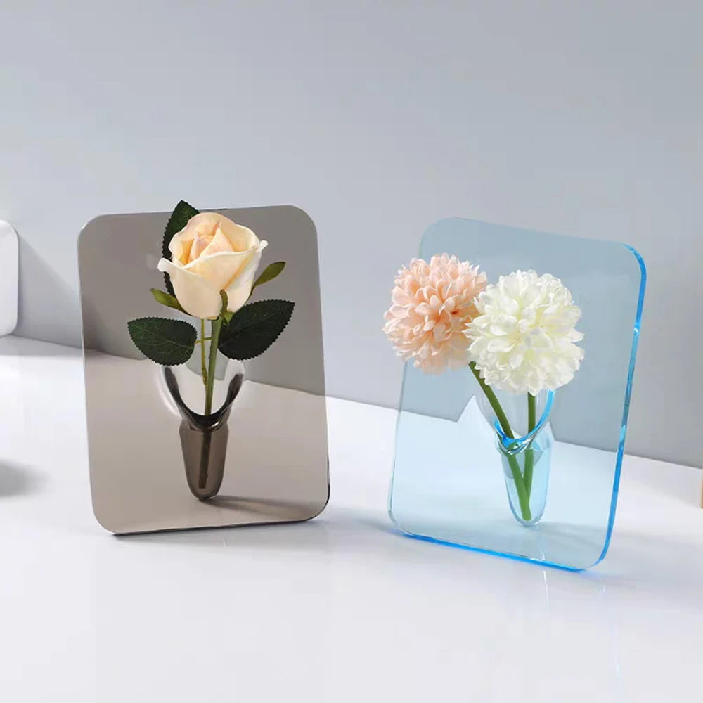 Acrylic Hydroponic Flower Planter