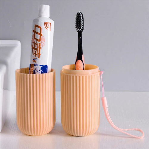 Toothbrush Cup Portable Toothbrush Holder Multifunction Travel Cup