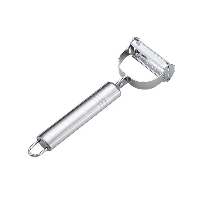 Kitchen Vegetable Peeler Stainless Steel Melon Planer Double-Head Peeler Fruit And Vegetable Peeler