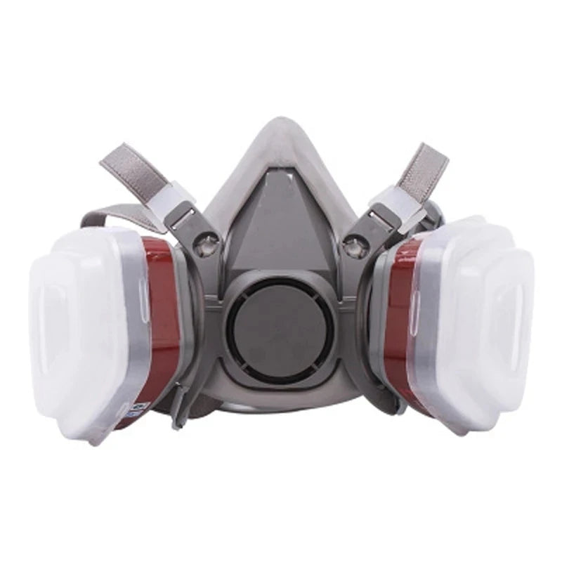 New 7in1/16in1 6200 Dust Gas Respirator Half Face Dust Mask For Painting Spraying Organic Vapor Chemical Gas Filter Work Safety Stone's Store