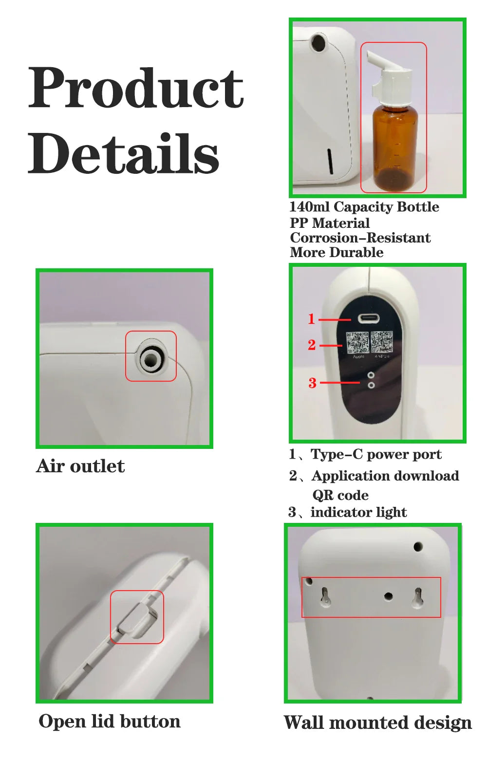 140ML Aroma Diffuser for Home & Hotel Spaces