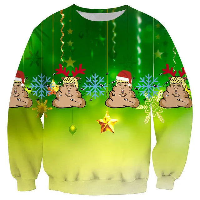 View details for Funny Fake Christmas Sweater Unisex Men Women Ugly Christmas Sweater Funny Fake Christmas Sweater Unisex Men Women Ugly Christmas Sweater