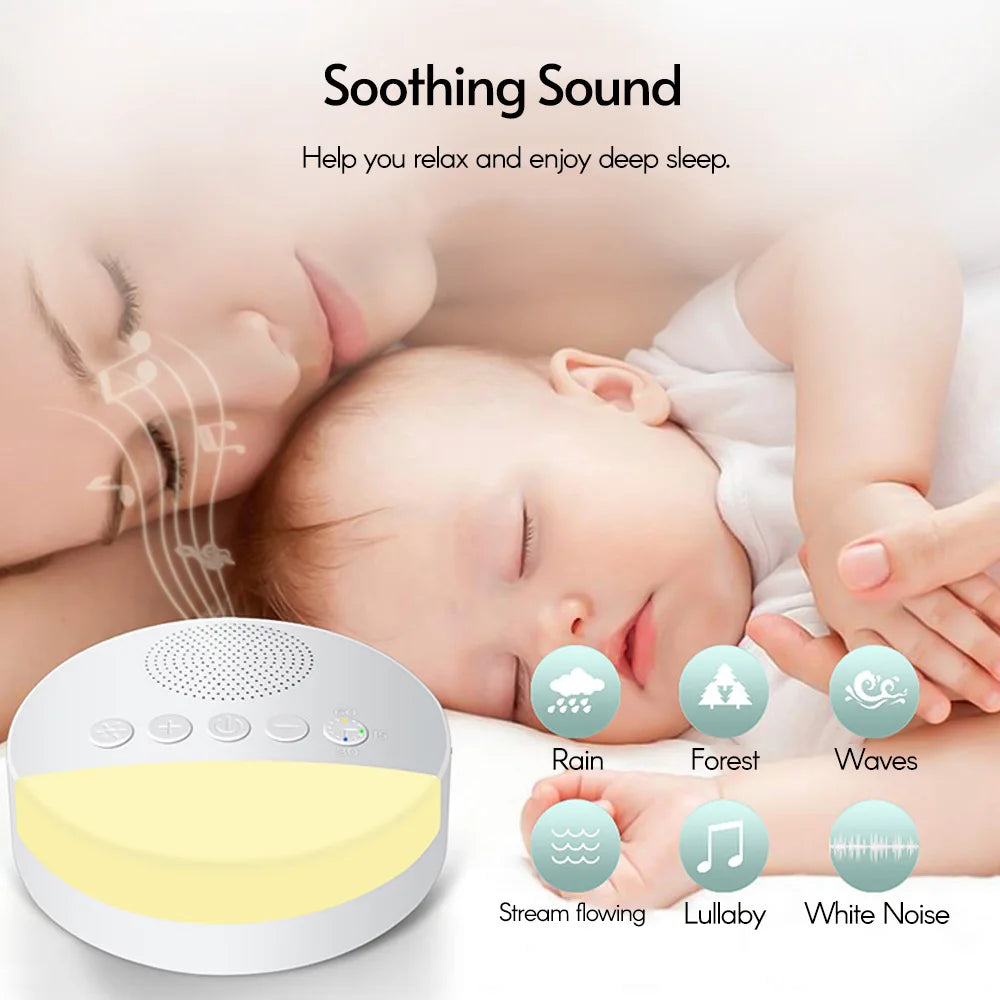 DreamySnooze – De White Noise Machine voor Rustige Nachten en Blije Baby’s