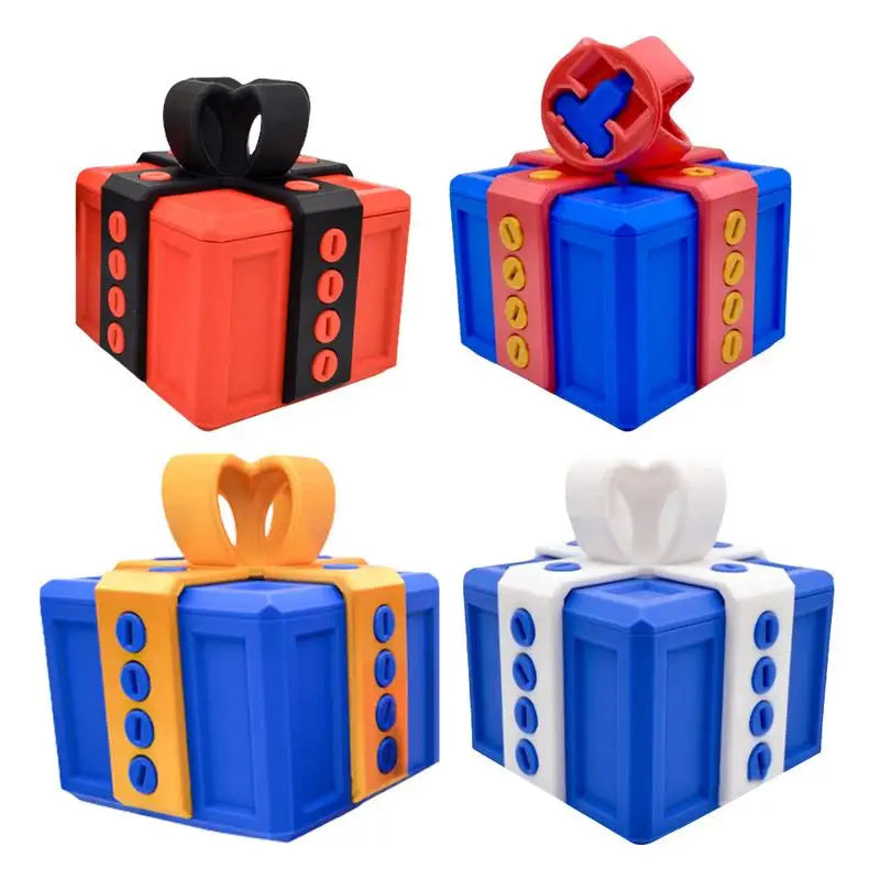 Annoy-ing Gift Box With Screws Puzzle Gift Boxes Prank Screw Box 3D