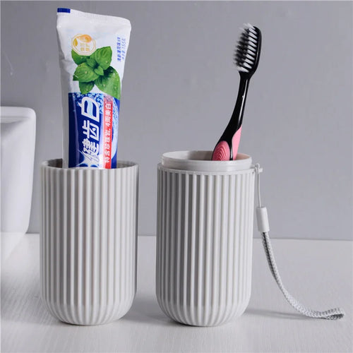 Toothbrush Cup Portable Toothbrush Holder Multifunction Travel Cup