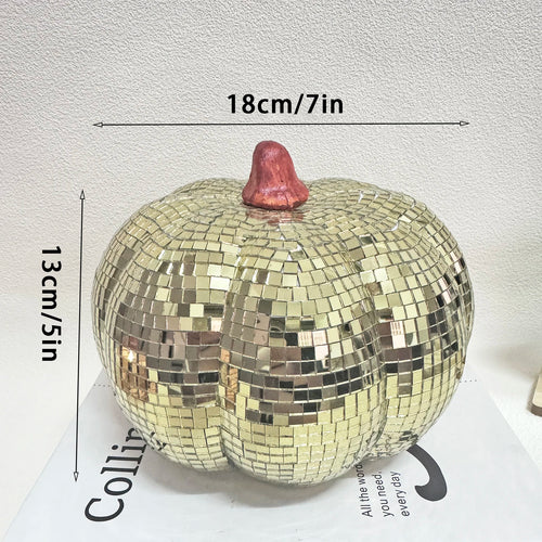 2 Size Disco Pumpkin Home Decorations Gift For Friend Bar Party