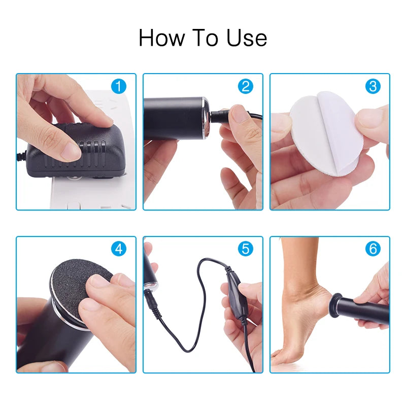 Electric foot file
