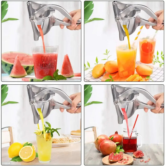 Manual Juice Squeezer Aluminum Alloy Hand Pressure Juicer Pomegranate AliExpress