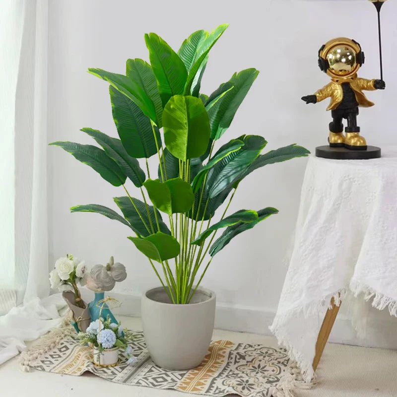 Artificial Large Tropical Palm Tree Stone's Store