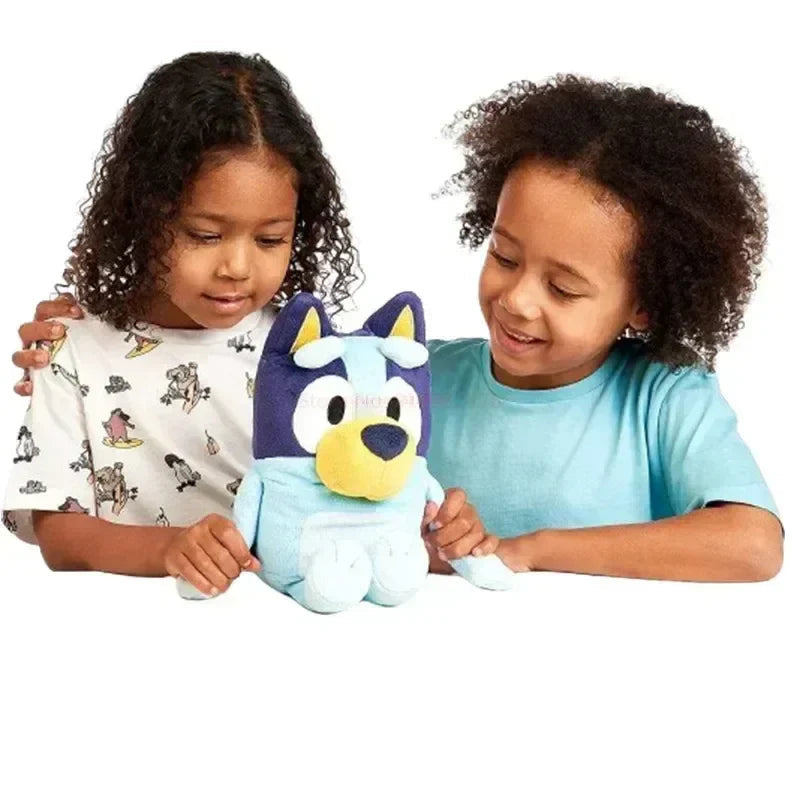 30cm Anime Peripherals Bluey Talking Plus Cute Bluey Dog Family Bingo Dog Music Sound Plush Toy For Children'S Birthday Gift South Bay Evans General Store