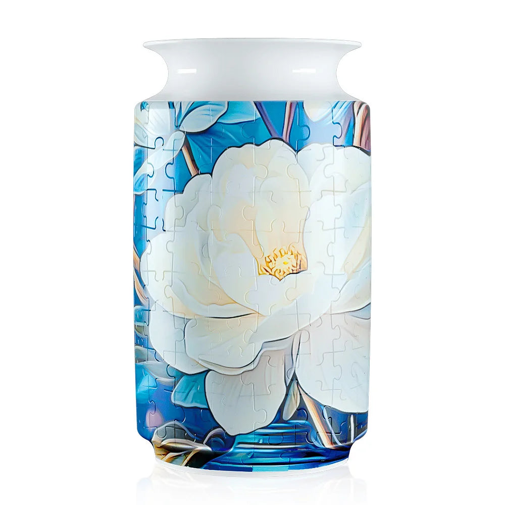 Creative Bloom: Build Your Own 3D Puzzle Vase