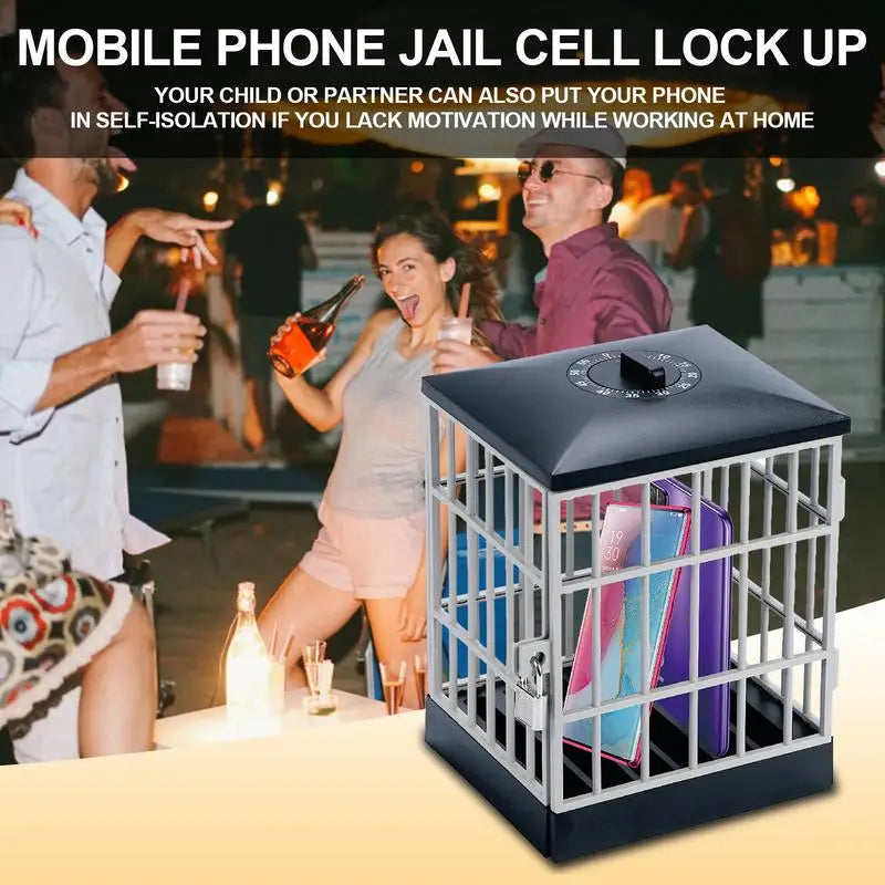 Mobile Phone Jail Cell Phones Plastic Prison Lock Up Safe Smartphone