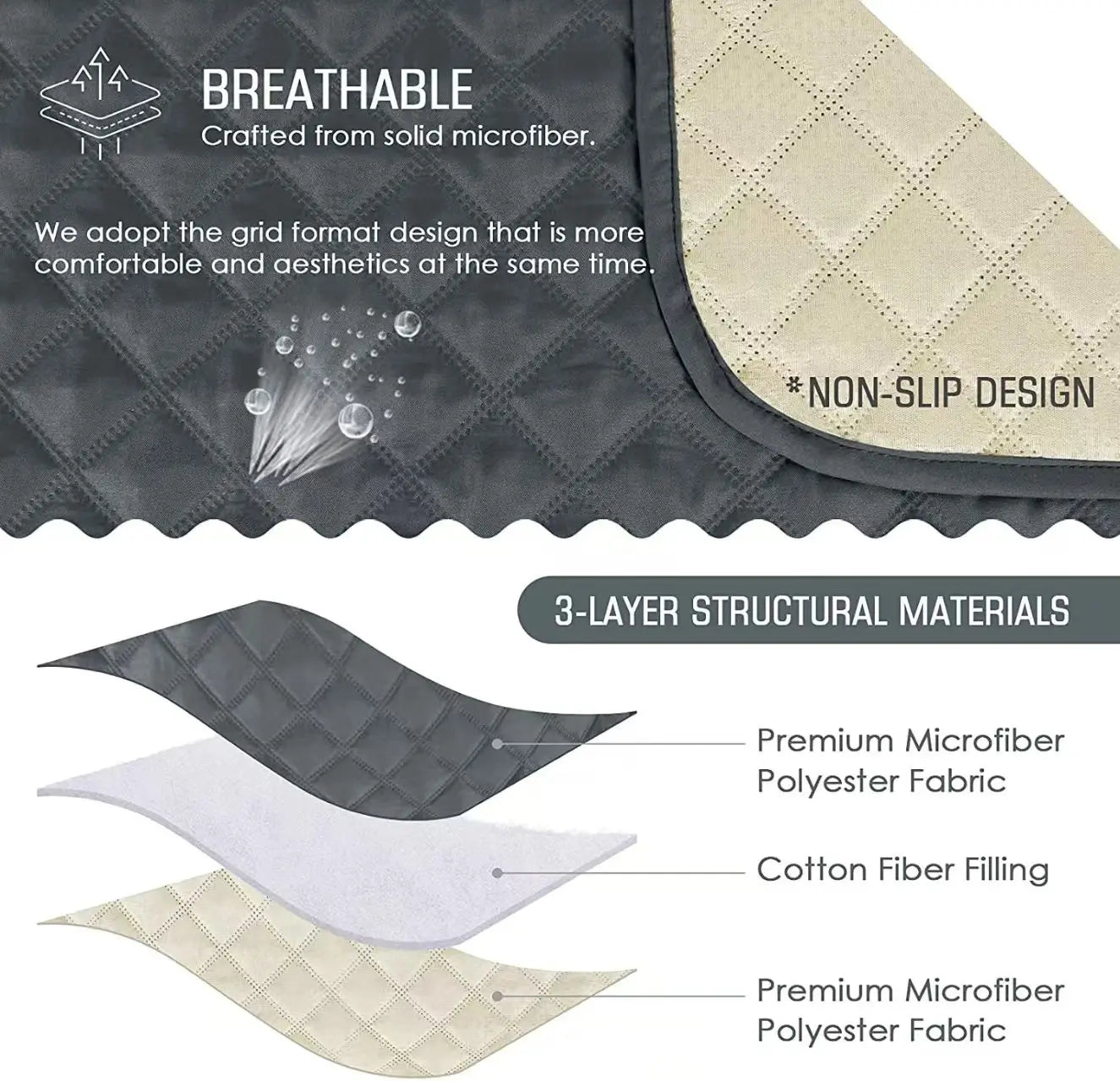 SnugShield Recliner Cover – Waterproof & Secure!