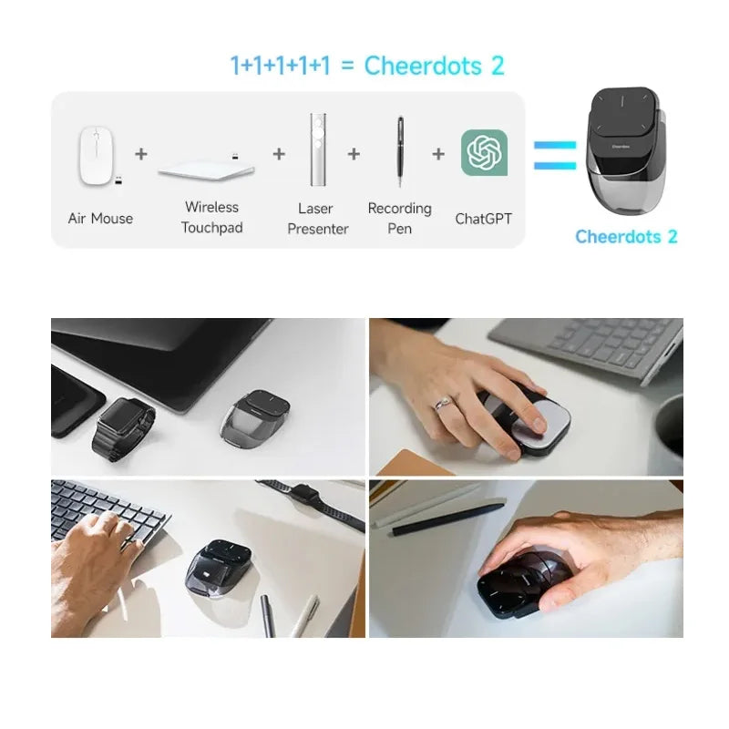 TouchVoice AI Mouse – Smart Control, Easy Recording M-i M-ijia 18 Store