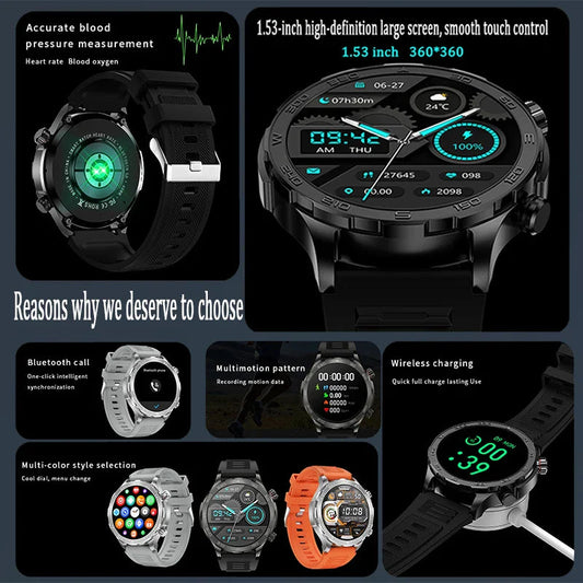 2025 Bluetooth Smart Watch BOXUXING New Smart Watches Store