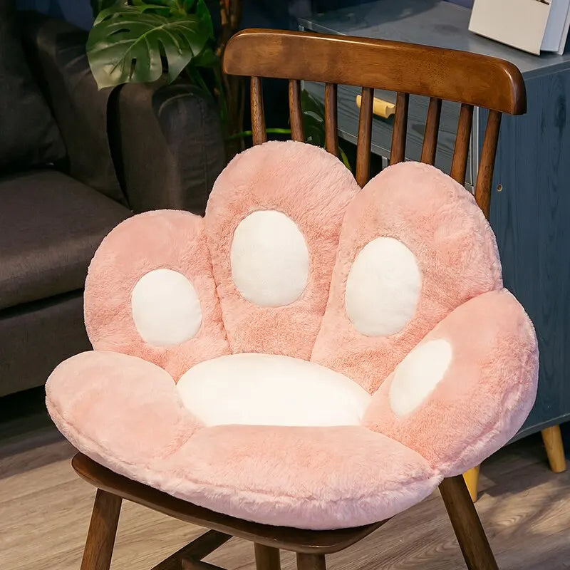 70*60cm Kawaii Cat Paw Plush Toys Cute Soft Stuffed Floor Cushion Chair Sofa Butt Pad for Home Room Decoration Office Nap Dolls Shop1103135394 Store