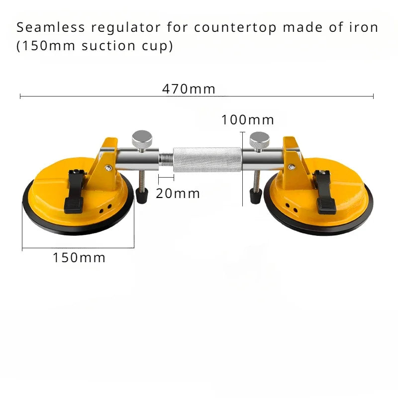 Stone Ceramic Tile Suction Cup Tabletop Marble Glass Strong Vacuum Tension Leveling Joint Suction and Lifting Fixing Device