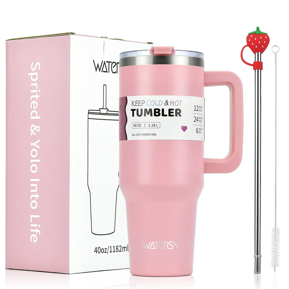 ThermoMax 40oz Insulated Mug with Handle™ Watersy Store