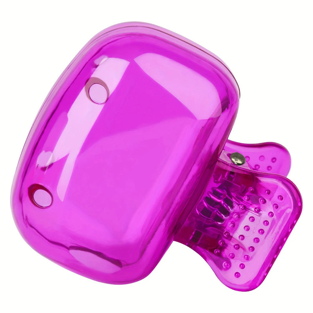 Travel Toothbrush Head Covers Toothbrush Protector Cap Brush Pod Case Protective Portable Plastic Clip For Household Travel Stone's Store