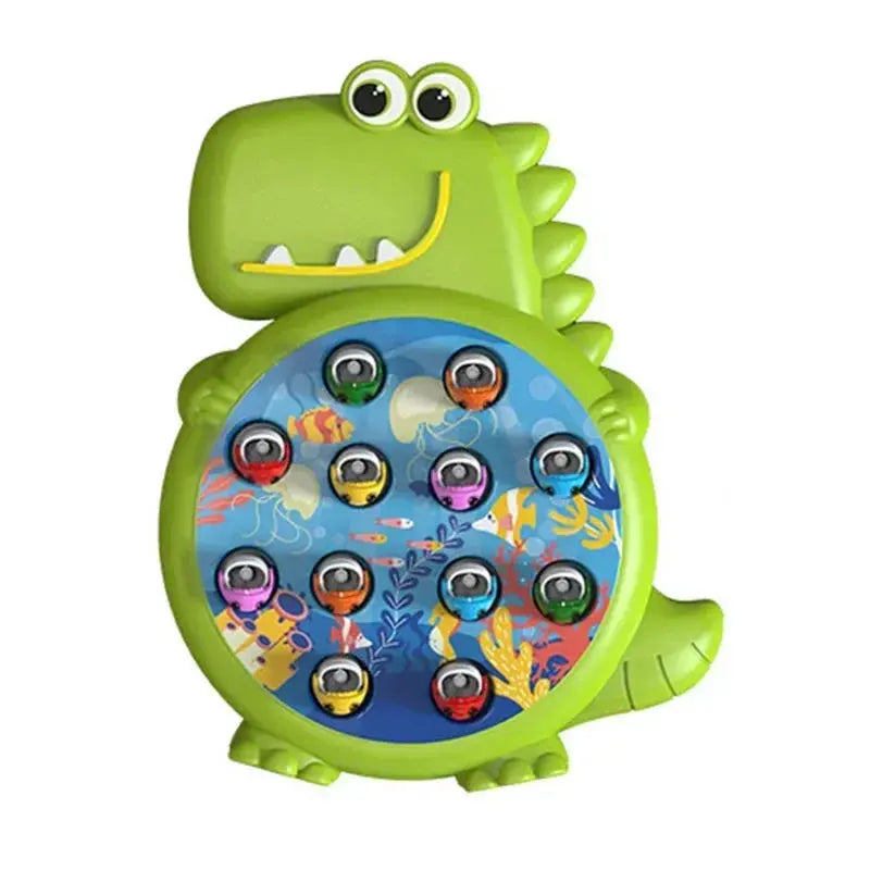 Montessori Wooden Fishing Toys For Children Cartoon Marine Life Cognition Fish Games Parent-Child Interactive Educational Toy Sweet Kids Store