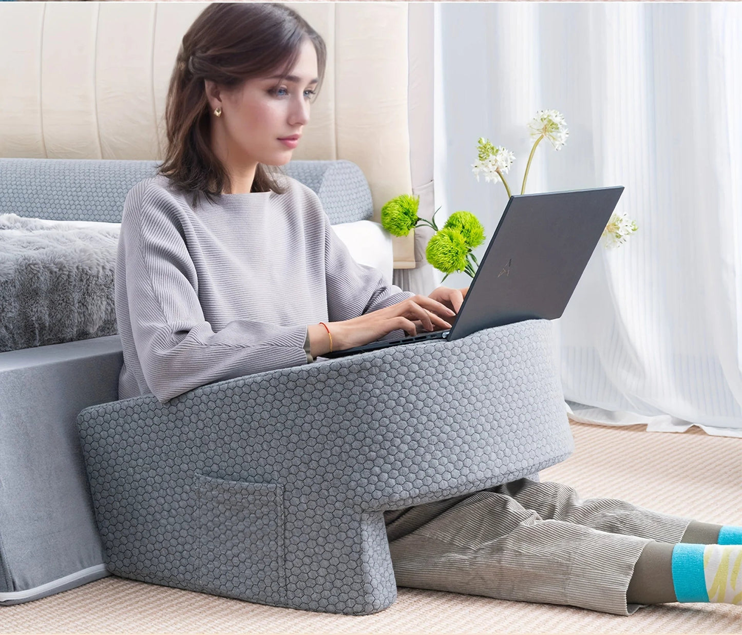 ComfortPlus Ergonomic Lap Desk – Gaming & Reading Made Easy! TEXSTEAD Store