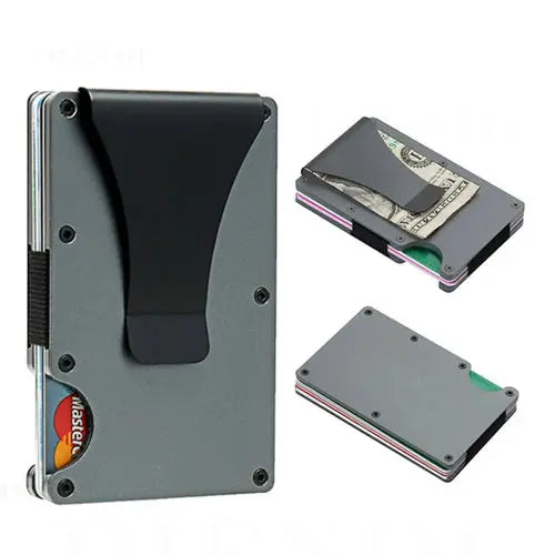 Slim Wallet For Men - Front Pocket RFID Blocking Minimalist Wallet For