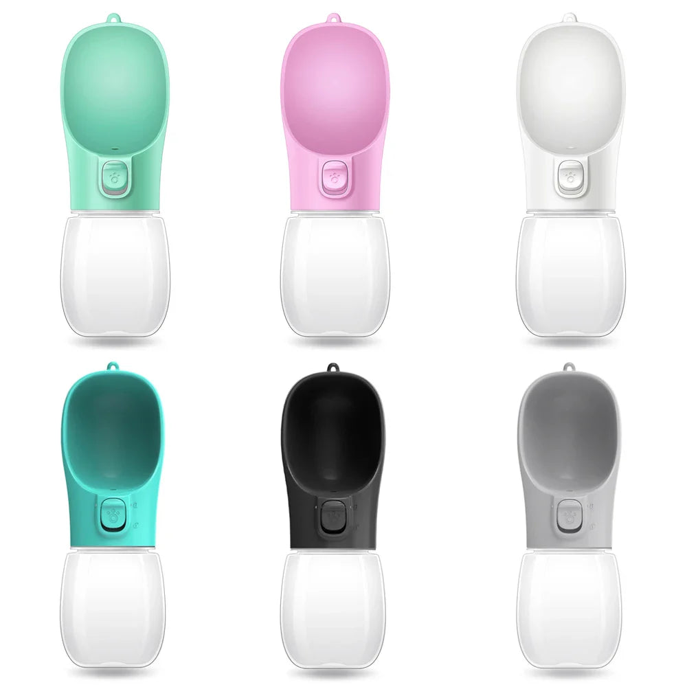 Portable Dog Water Bottle - Leakproof Drinking Bowl