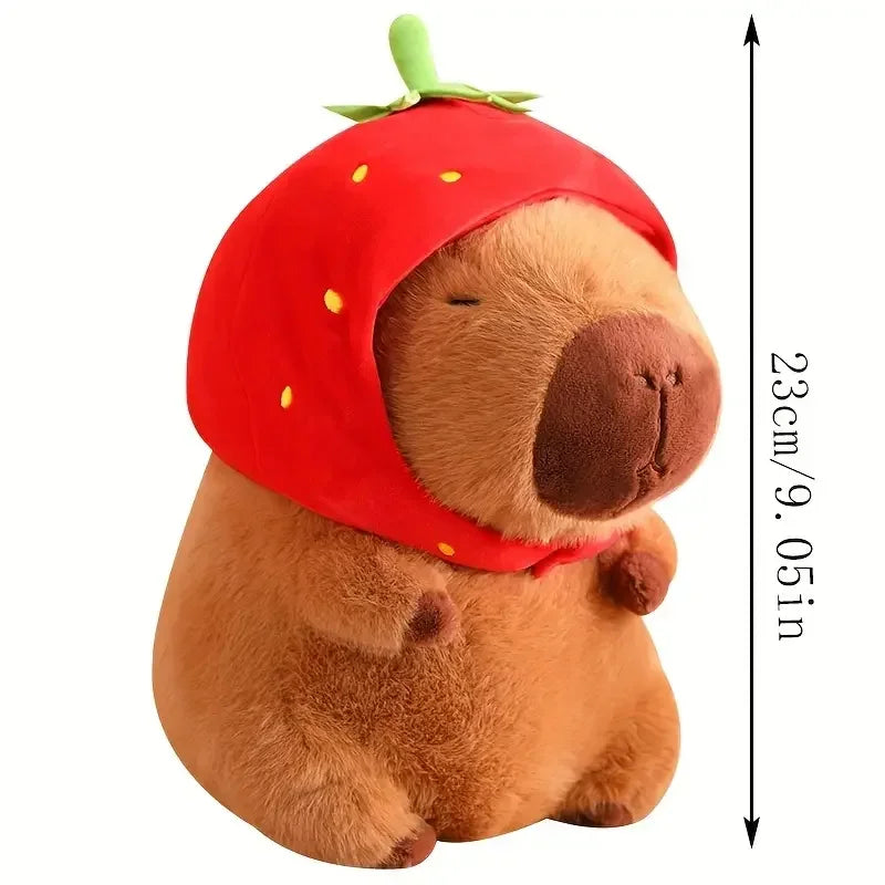 23cm Capybara Plush Simulation Capibara Anime Fluffty Toy Cute Doll Stuffed Animals Soft Doll Plush Christmas Thanksgiving Gift Stone's Store