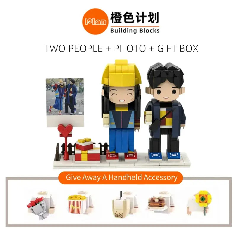BrickTogether – Custom Characters, Endless Memories! Orange Plan Building Blocks Store