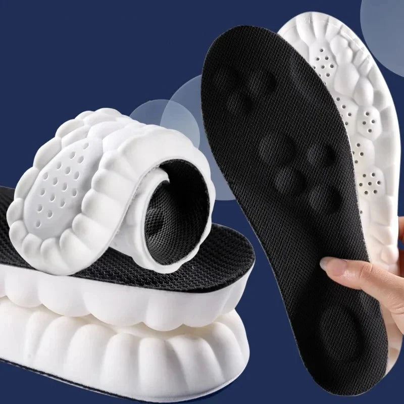 CloudWalk 4D – Massage Insoles for All-Day Comfort!
