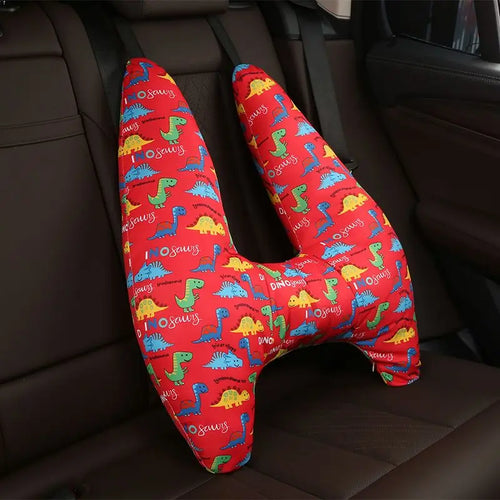 Cute Animal Pattern Kid Neck Head Support U-Shape Children Travel