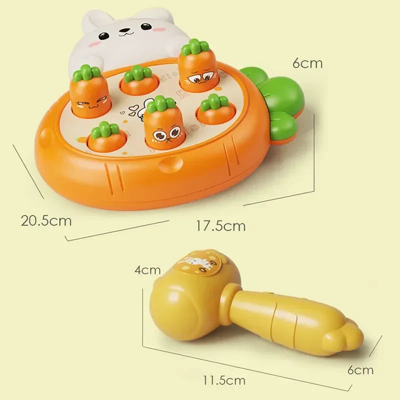 ELMAS Animal Theme Montessori Toddler Hammering Game