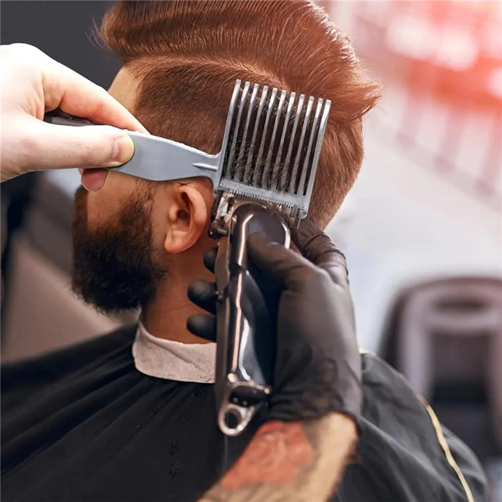 1/2PCS Fade Comb Blending Comb Barber Hair Comb Multi-Function Hair Cutting Combs Clipper Combs Men Professional Salon Hair Tool