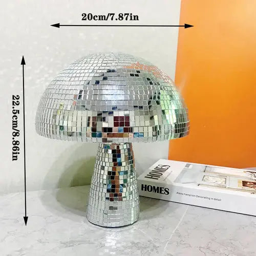 Disco Mushrooms Bedroom Decoration Disco Ball Mushroom Wedding AliExpress