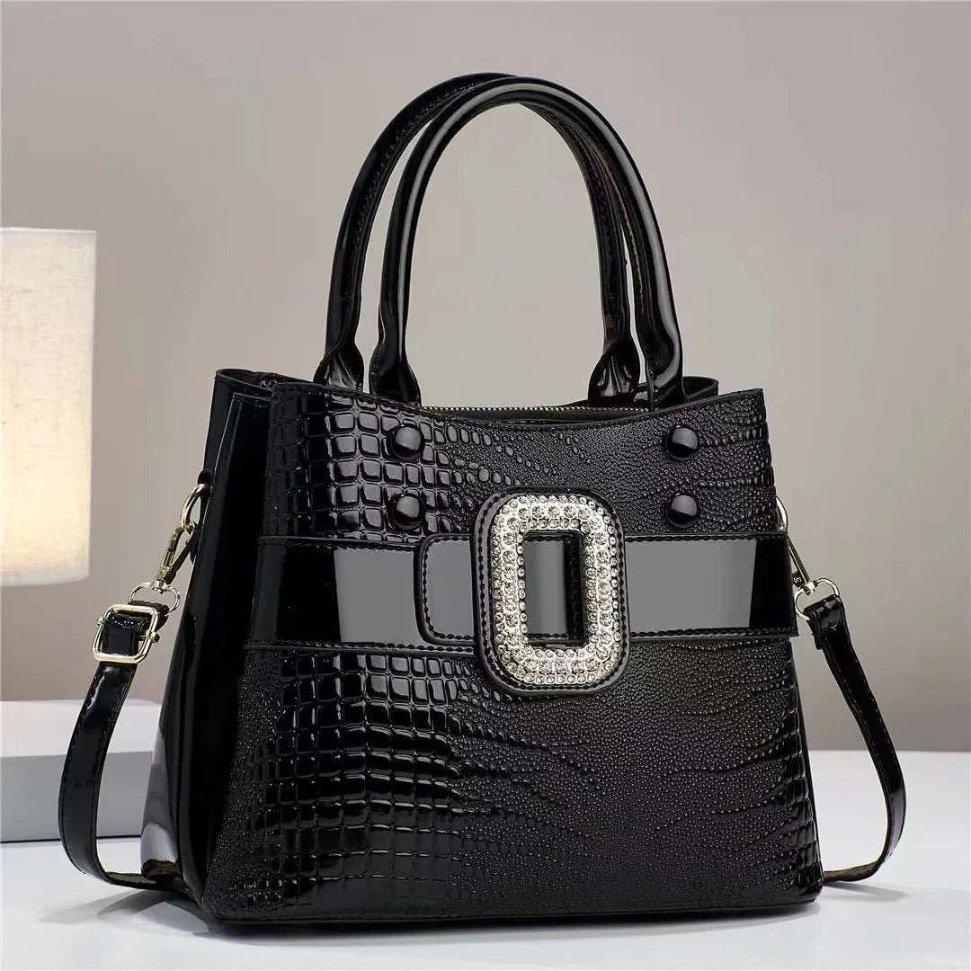 Bright Leather Women's Handbag Shop1102959999 Store