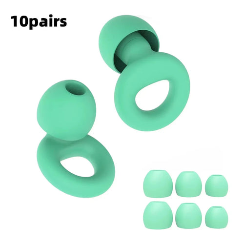 HUAK Quiet Ear Plugs for Noise Reduction – Super Soft, Reusable