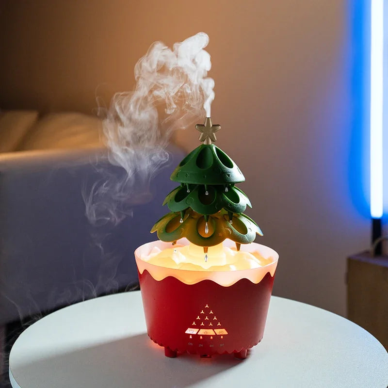 Lucky Christmas Tree Aromatherapy Diffuser Water Drip with Remote