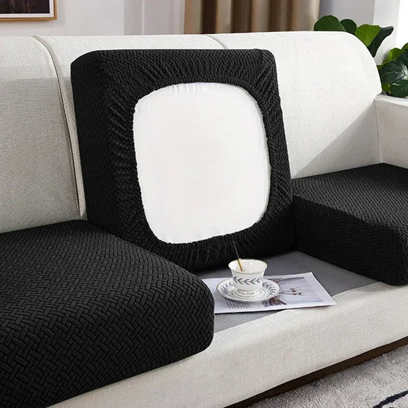 Premium Stretch Velvet Sofa Cover – Washable, Non-Slip, Pet & Kid Friendly