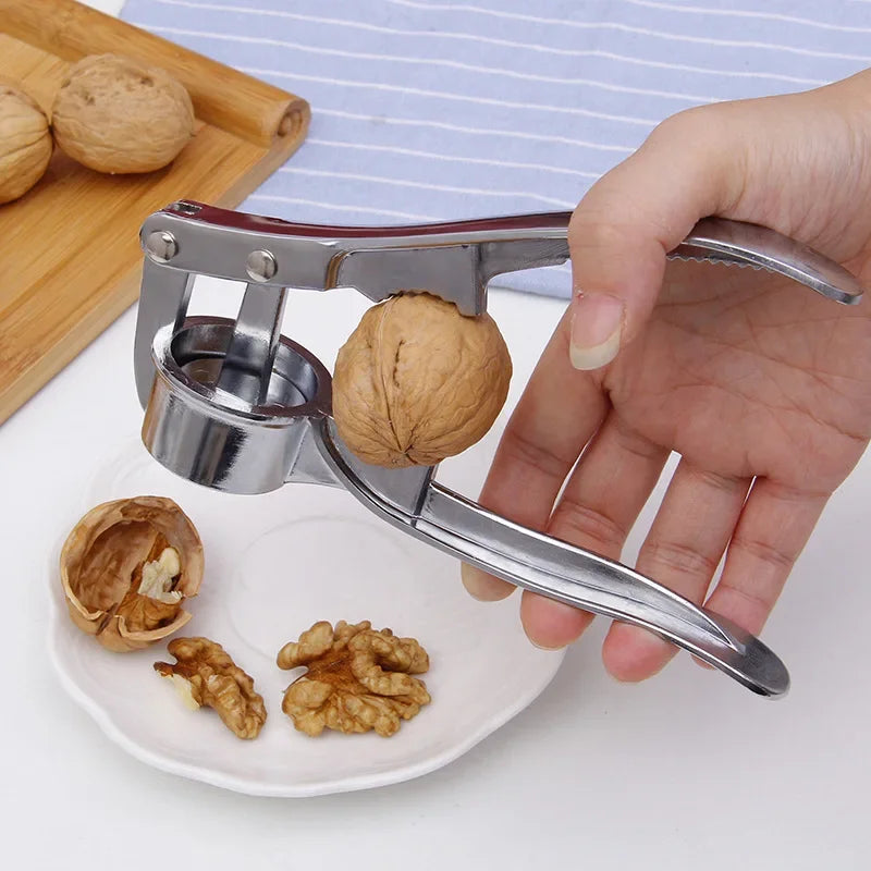 Stainless Steel Garlic Press Crusher Mincer Handheld Garlic Smasher